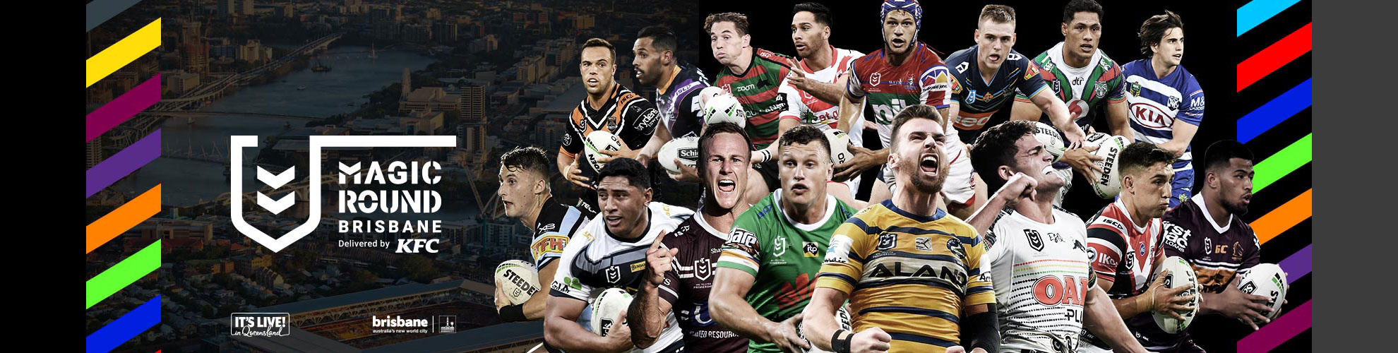 2021 NRL Magic Round Corporate Hospitality Packages at Suncorp